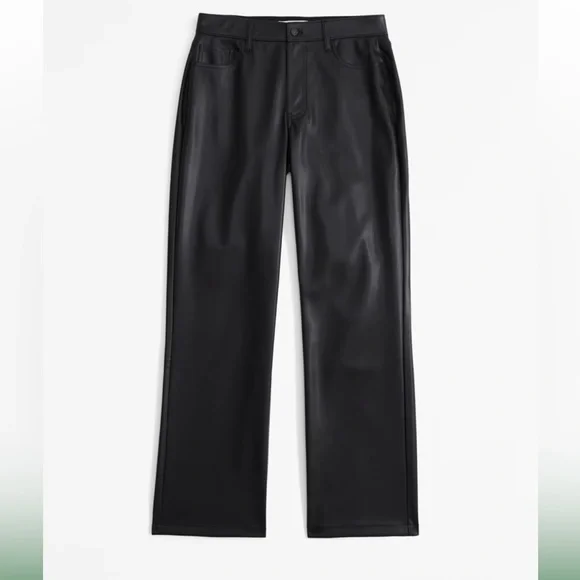 Abercrombie & Fitch Black Straight Leg Jeans - Picture 10 of 12